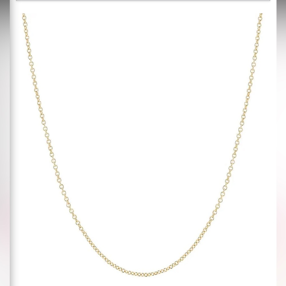 Helen Ficalora 14kt Gold Fine Chain 18in